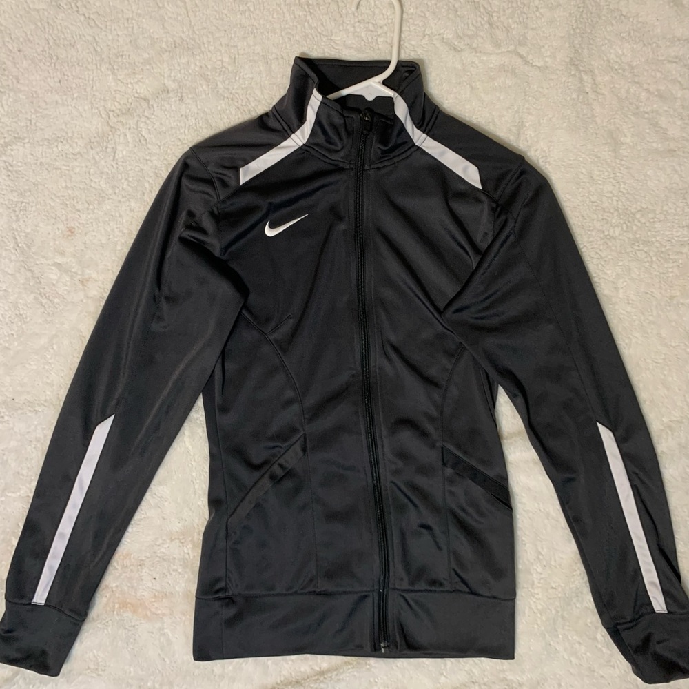 Nike grey zip up